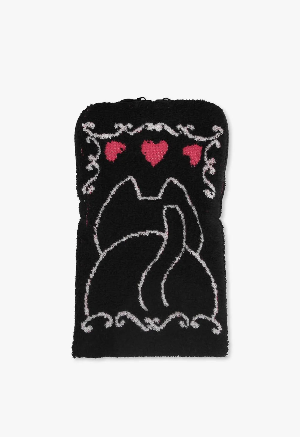 Cat Towel Zipper Pouch