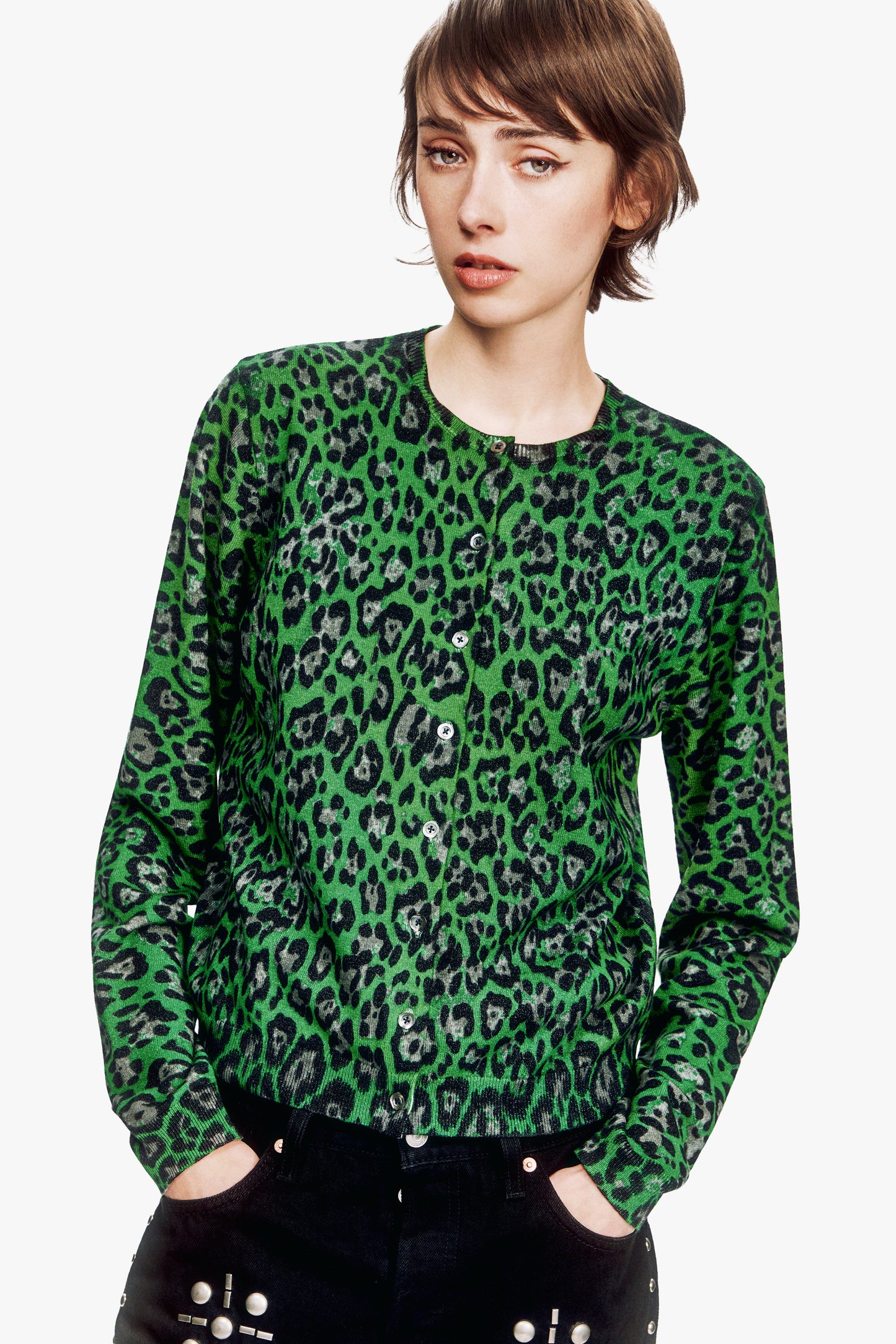 Jade Jaguar Cardigan