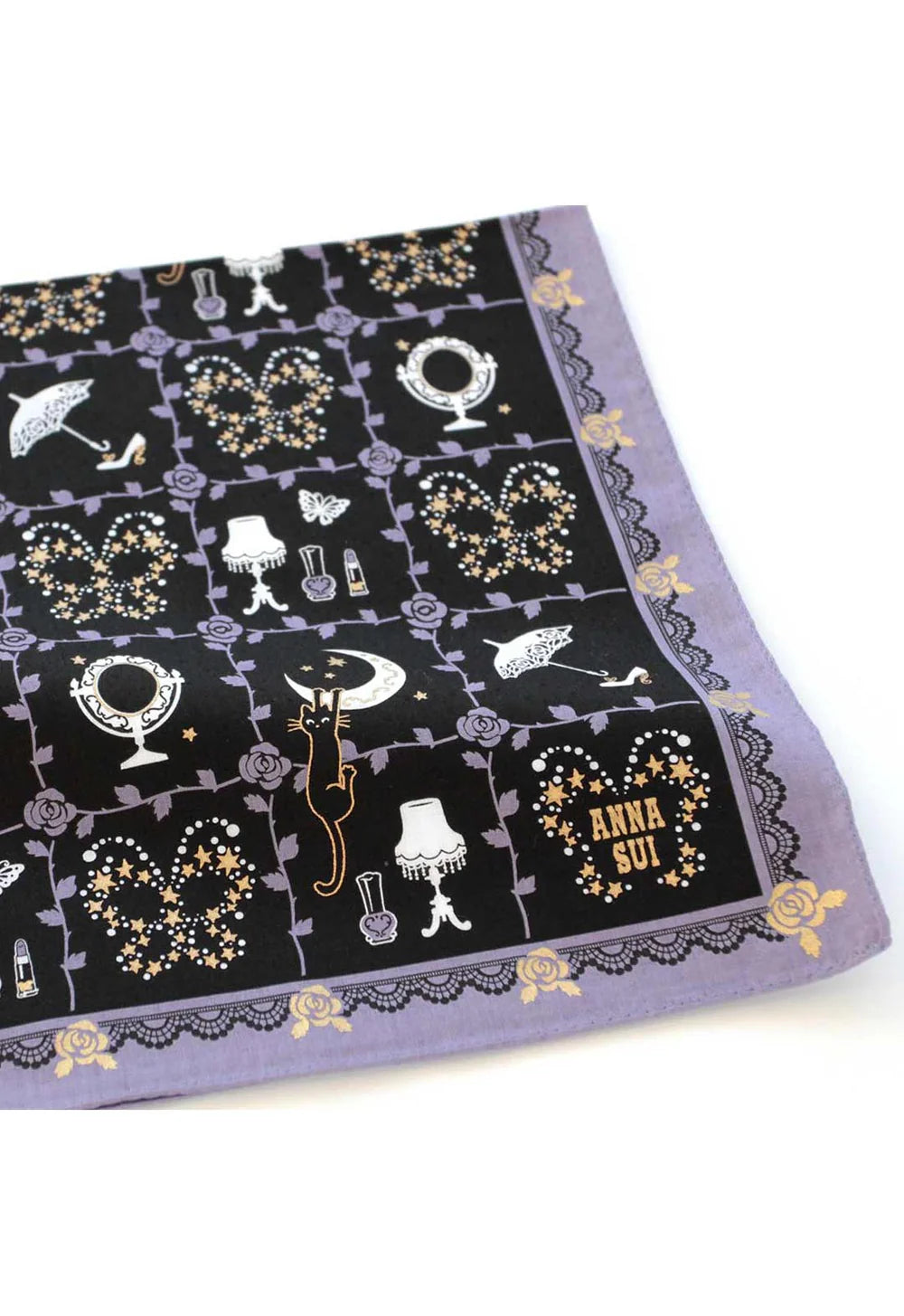 Rose Vine Decor Handkerchief