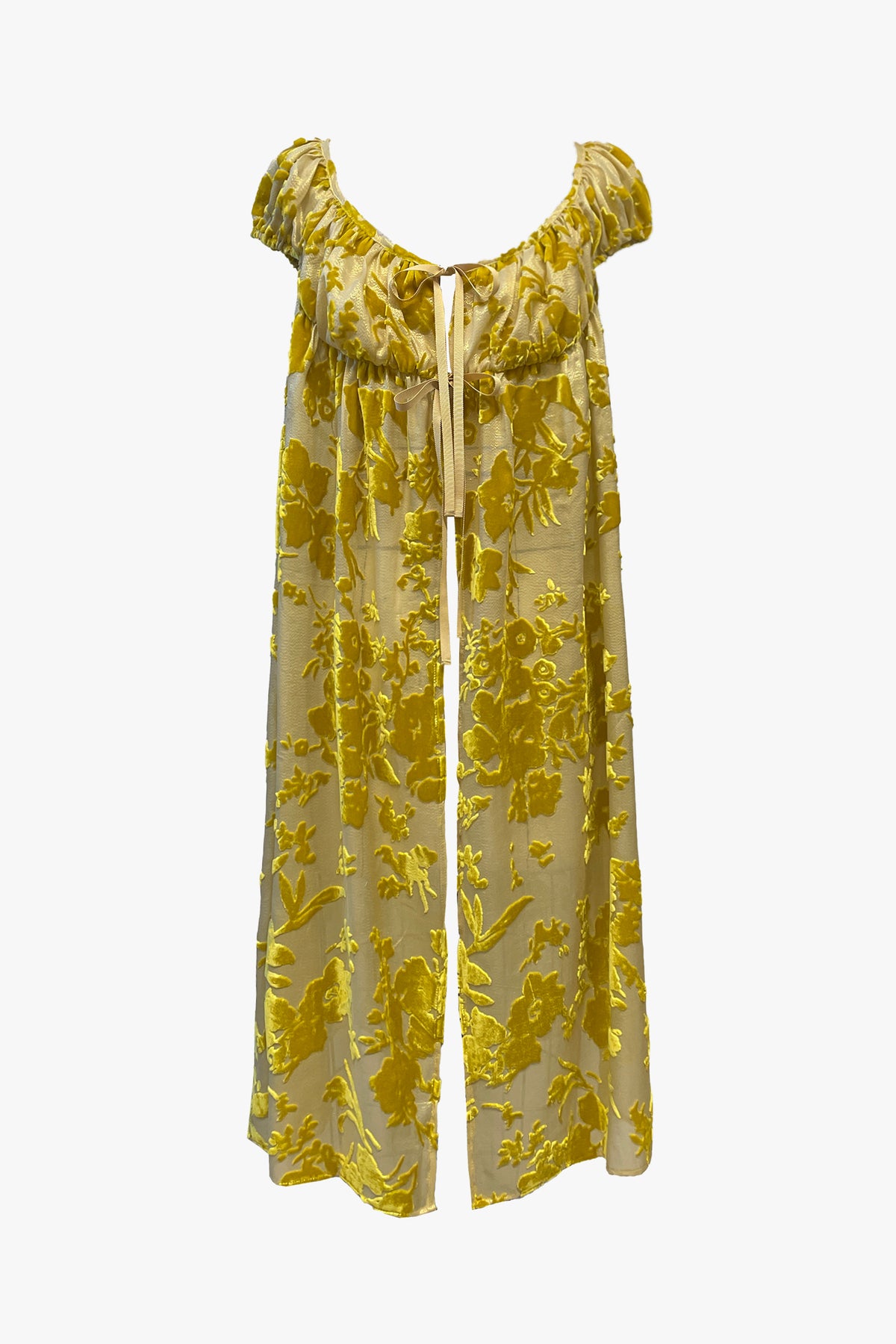 Boudoir Velvet Cap Sleeve Cover Up- Sample