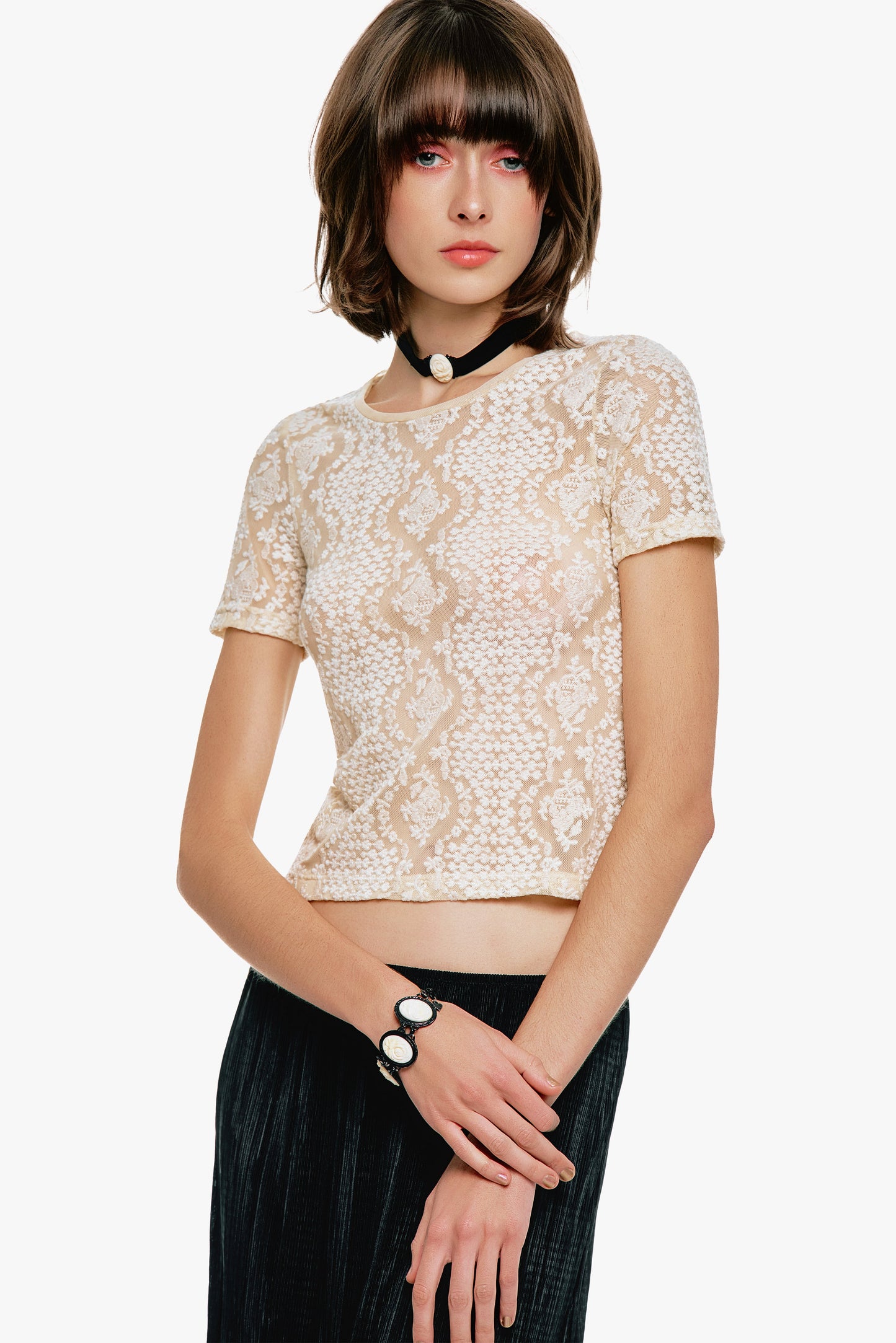 Victorian Lace T-Shirt