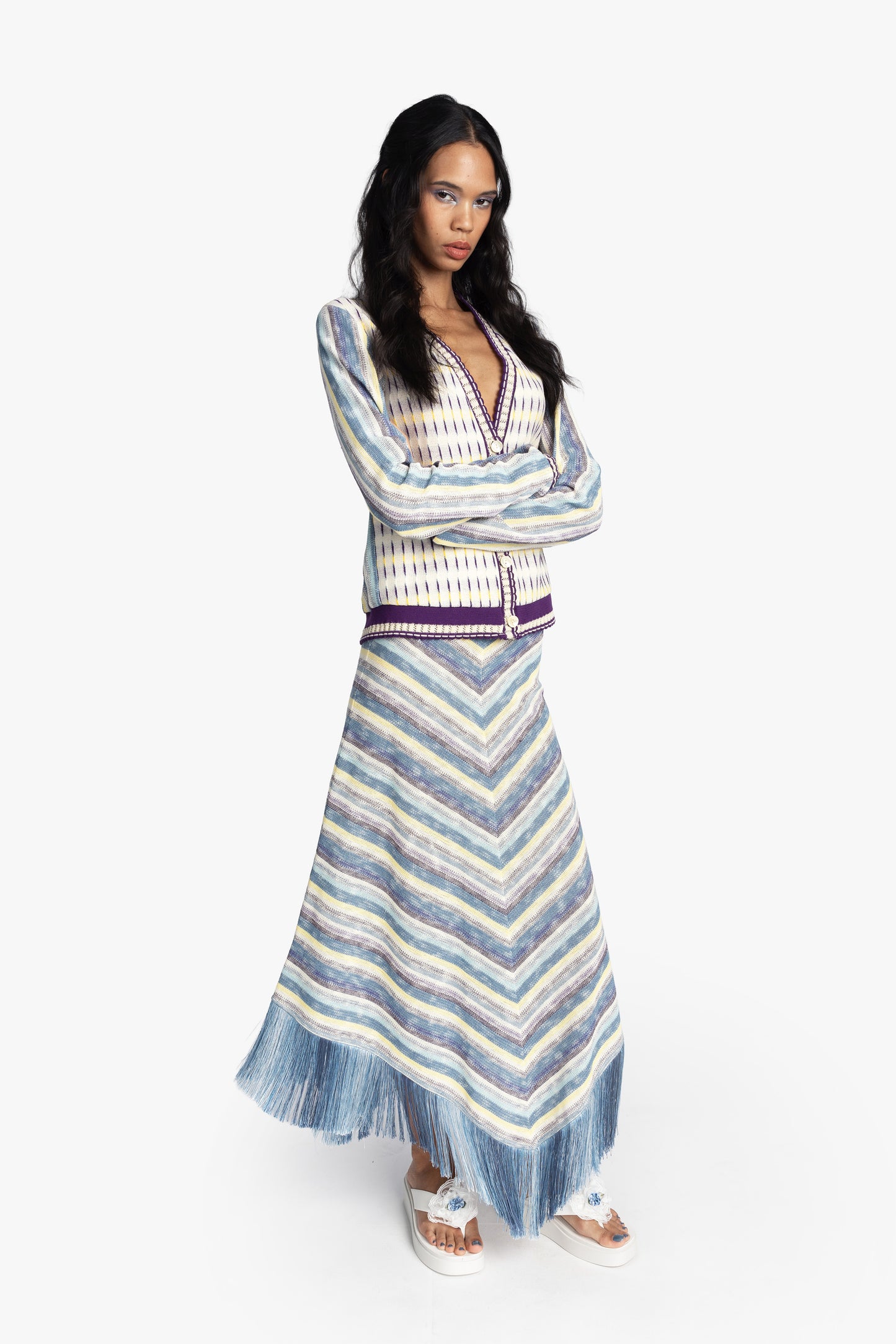 Serape Knit Cardigan