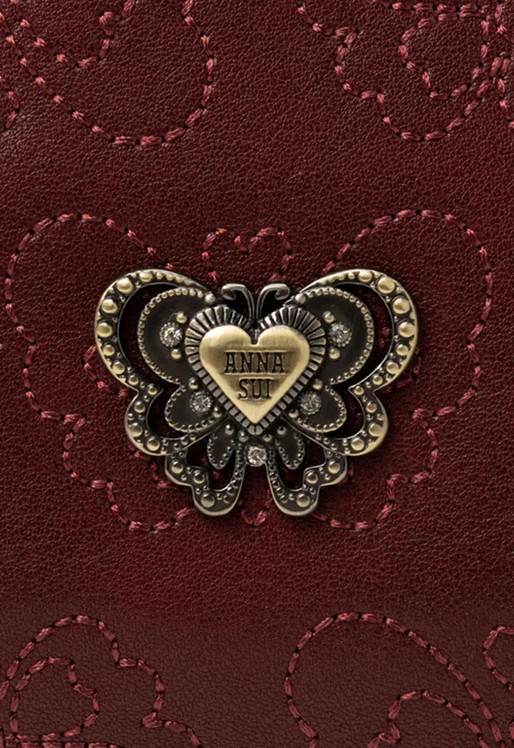 The Bordeaux Butterfly Bag