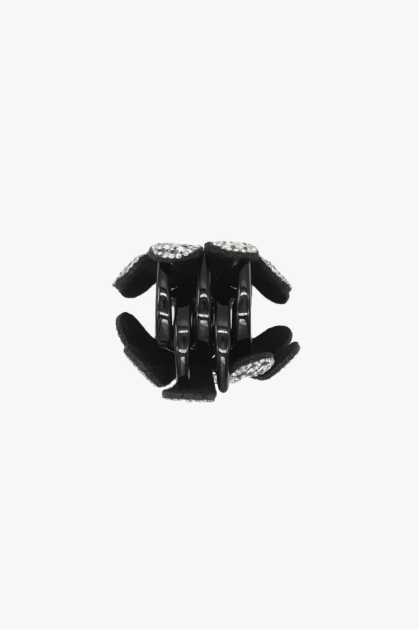 Swarovski Flower Jaw- Hematite