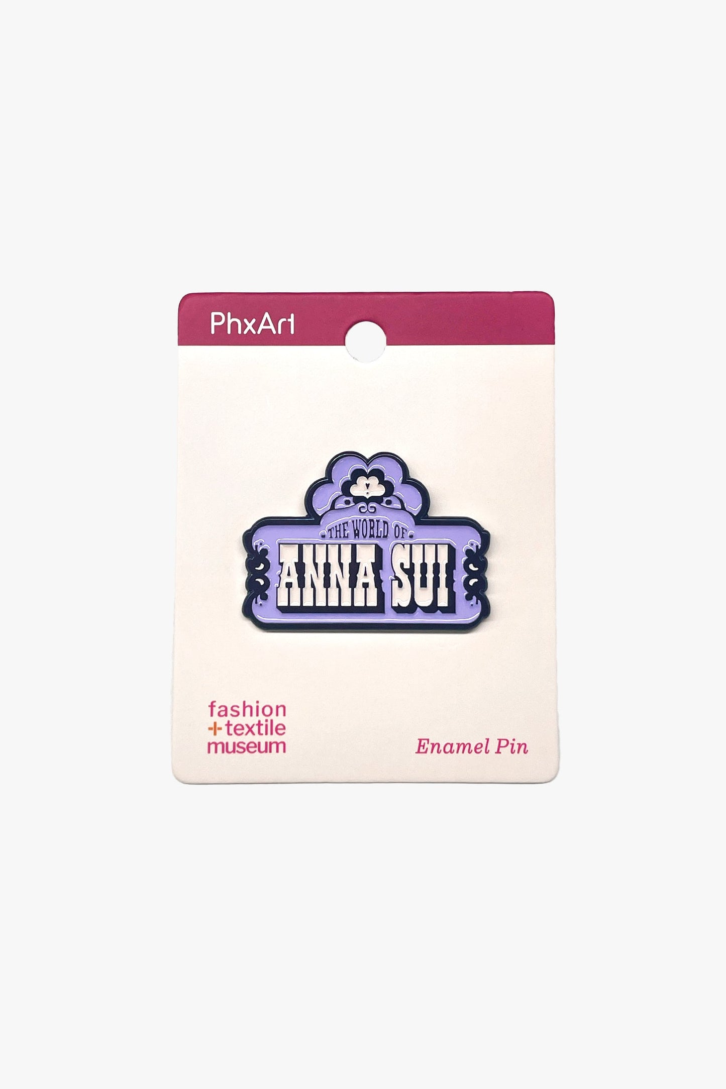 The World of Anna Sui Exhibition Enamel Pin