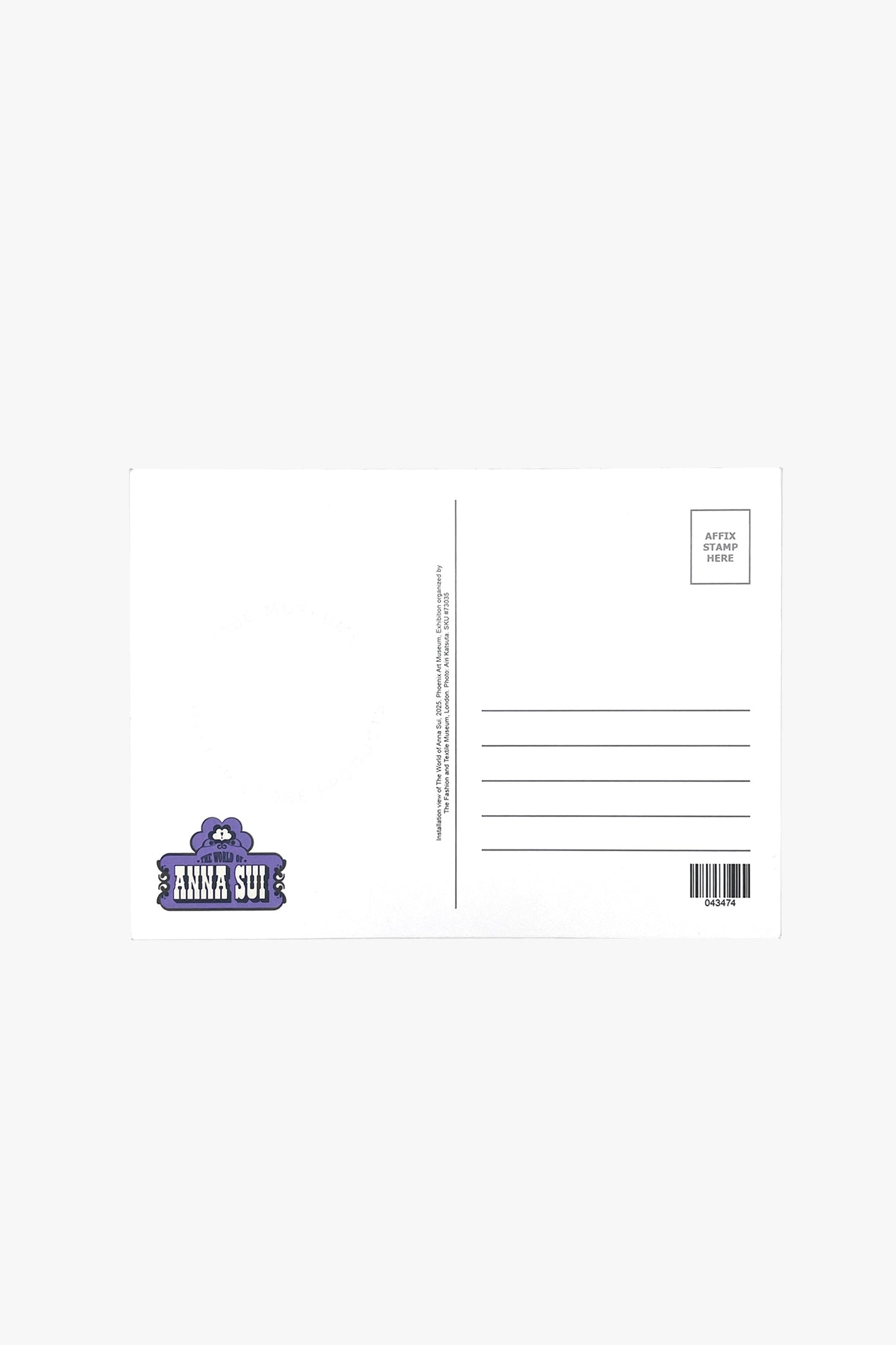 The World of Anna Sui Exhibition Post Card - Pack of 10