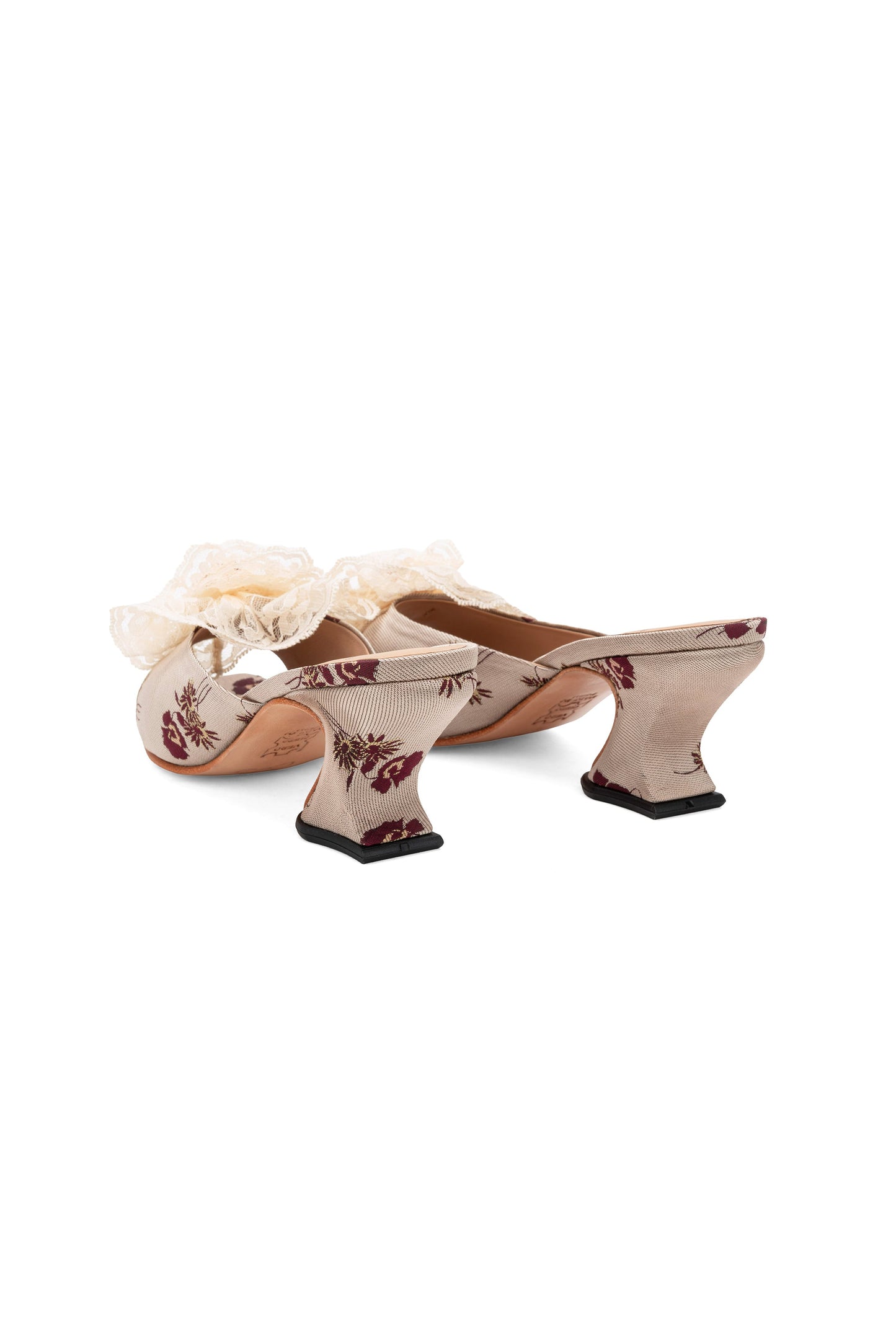 John Fluevog x Anna Sui Mules- Wildflower