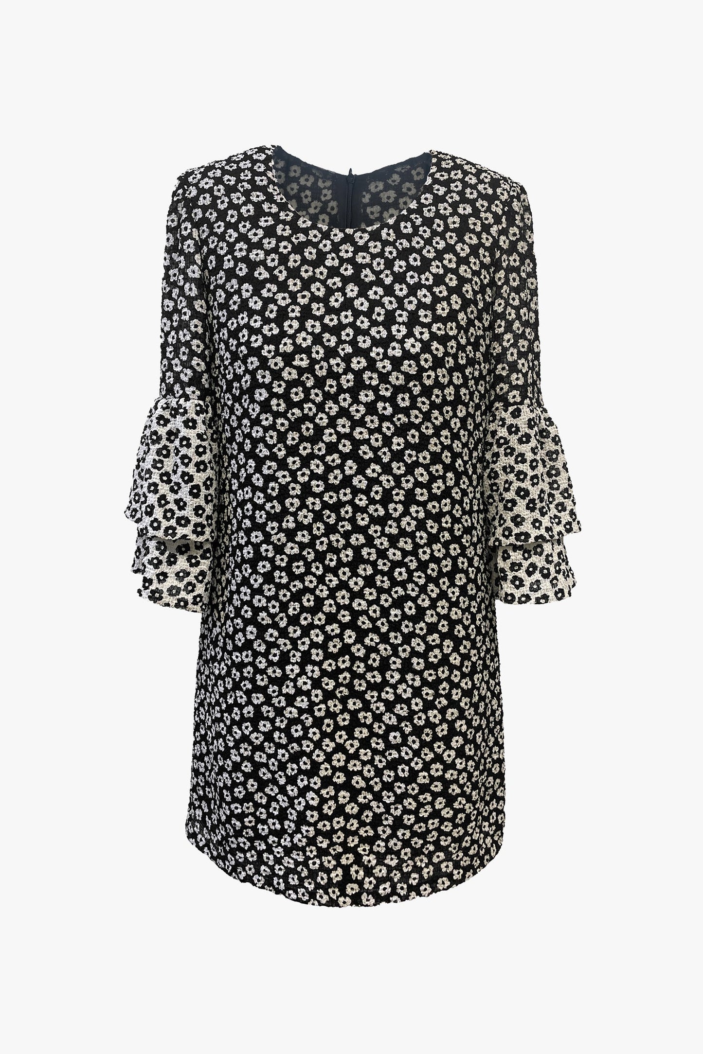 Daisy Pucker Bell Sleeve Dress