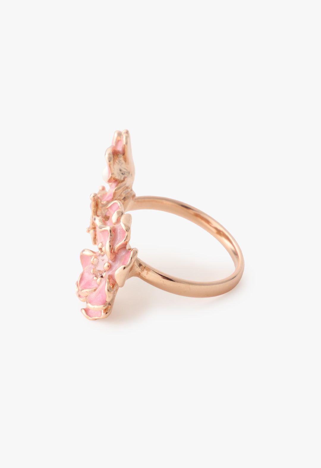 Butterfly Garden Ring - Pink