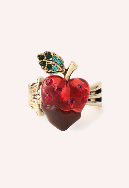 Chocolate Covered Strawberry Ring - Red Multi