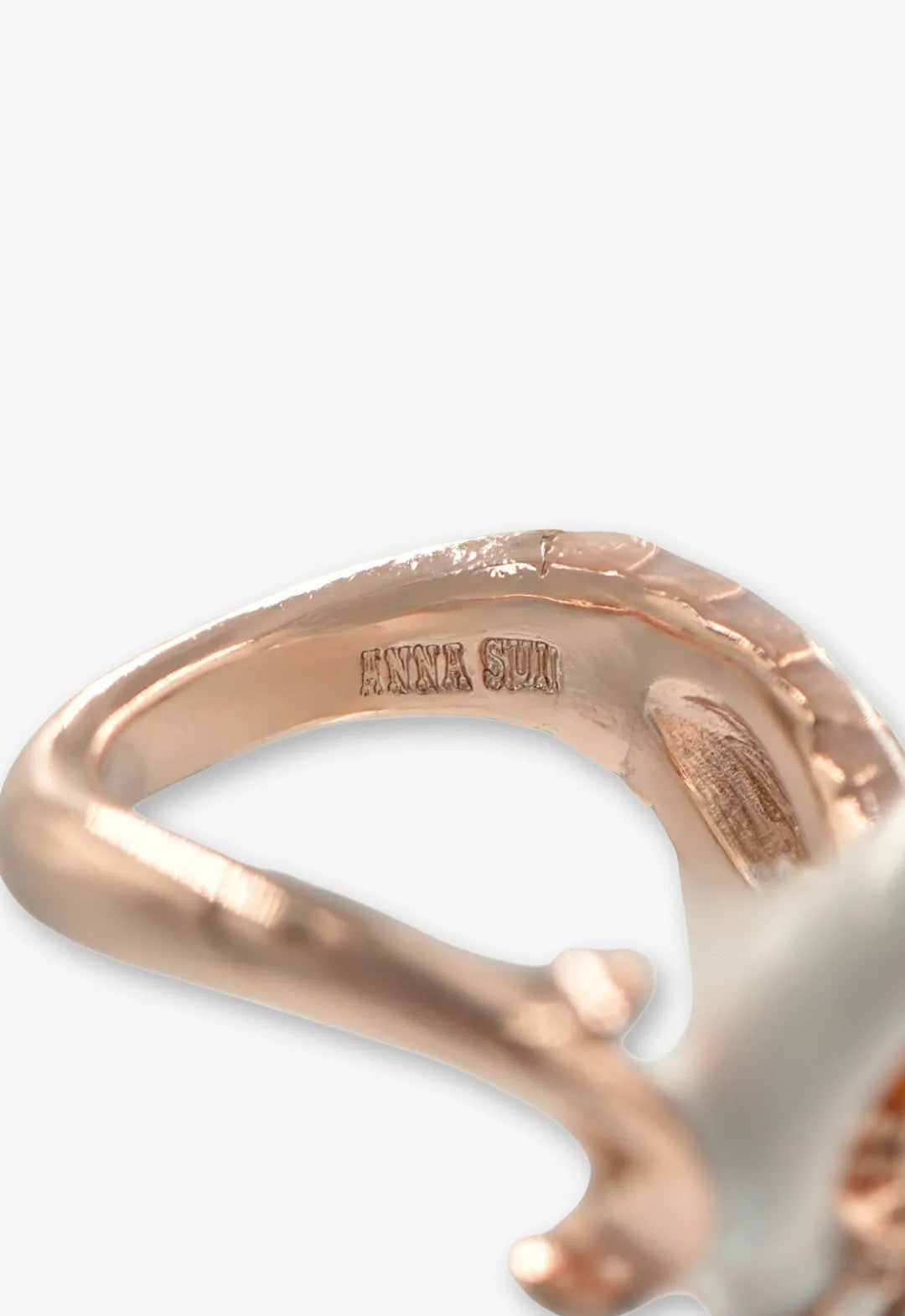 Celestial Swan Ring - Ivory