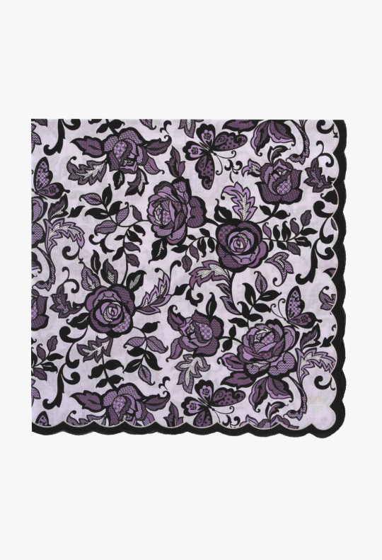 Butterfly Garden Handkerchief