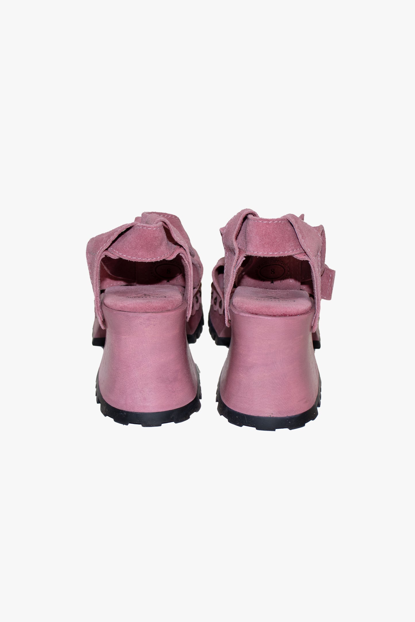 John Fluevog x Anna Sui Clog Sandals - Mauve (Sample)