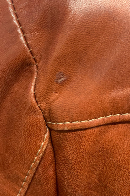 Vintage Robert Lewis Idea Glazed Lambskin Leather Jacket Coat