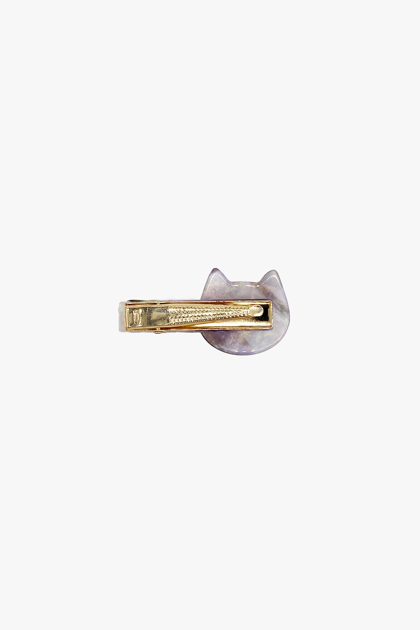 Kitten Side Clips - Amethyst