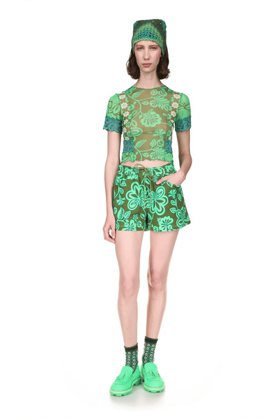 Anna Sui x Knix Ditsy Blooms Essential Technical Short