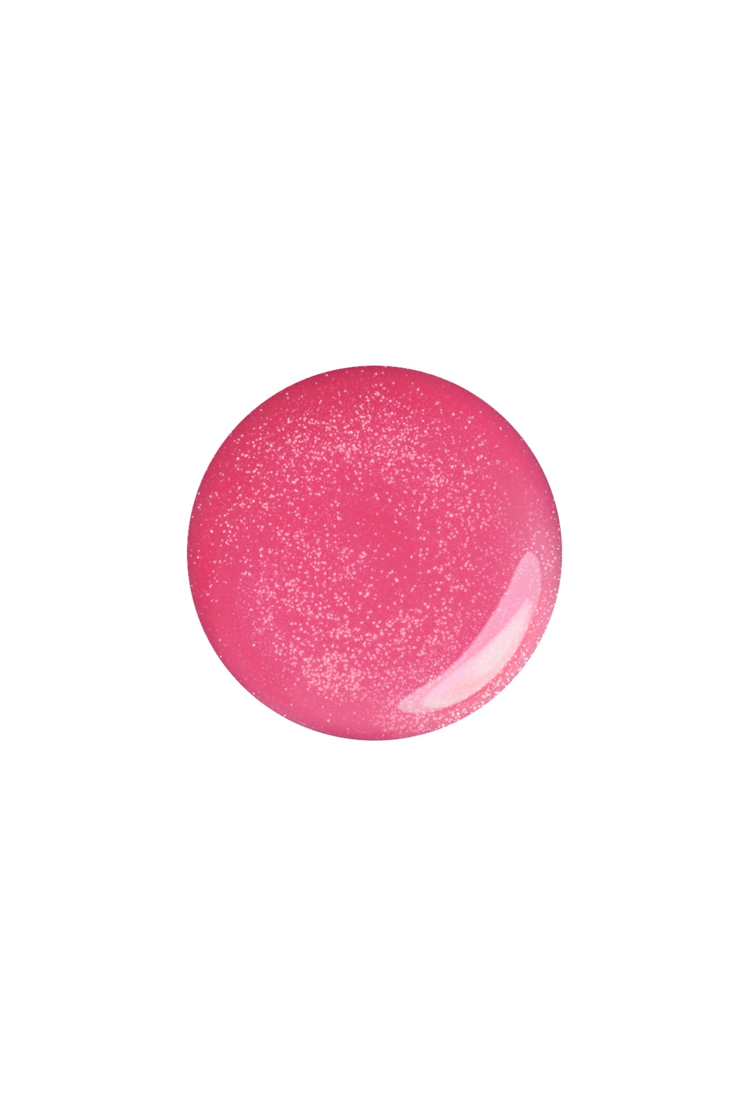 CHARMING PINK: a round button sample color
