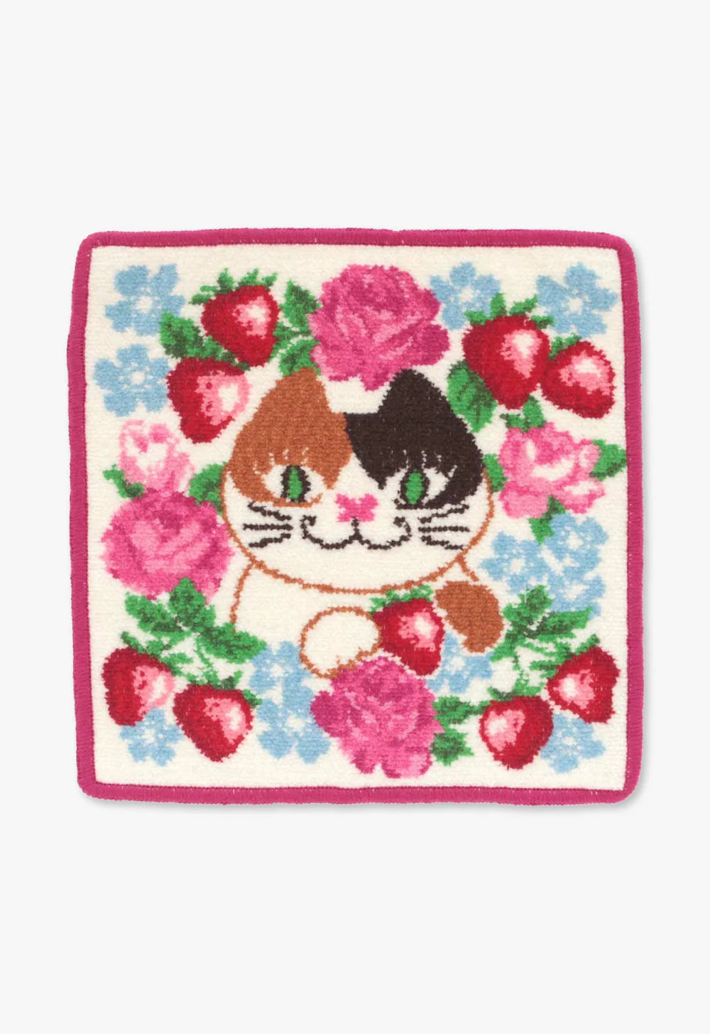 Strawberry Garden Washcloth