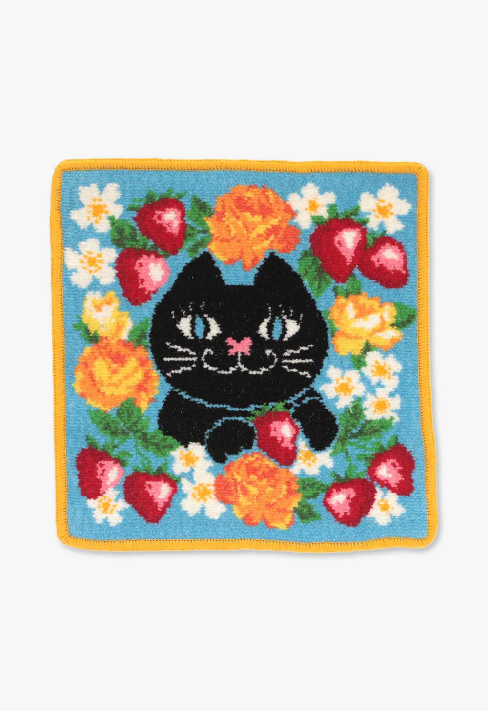 Strawberry Garden Washcloth