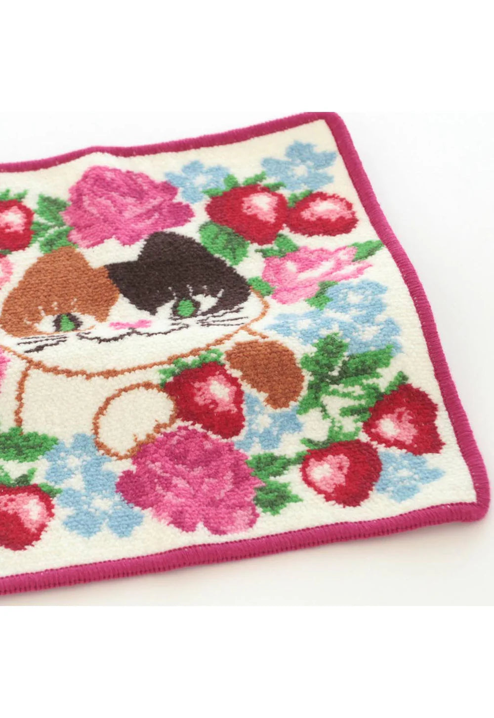 Strawberry Garden Washcloth