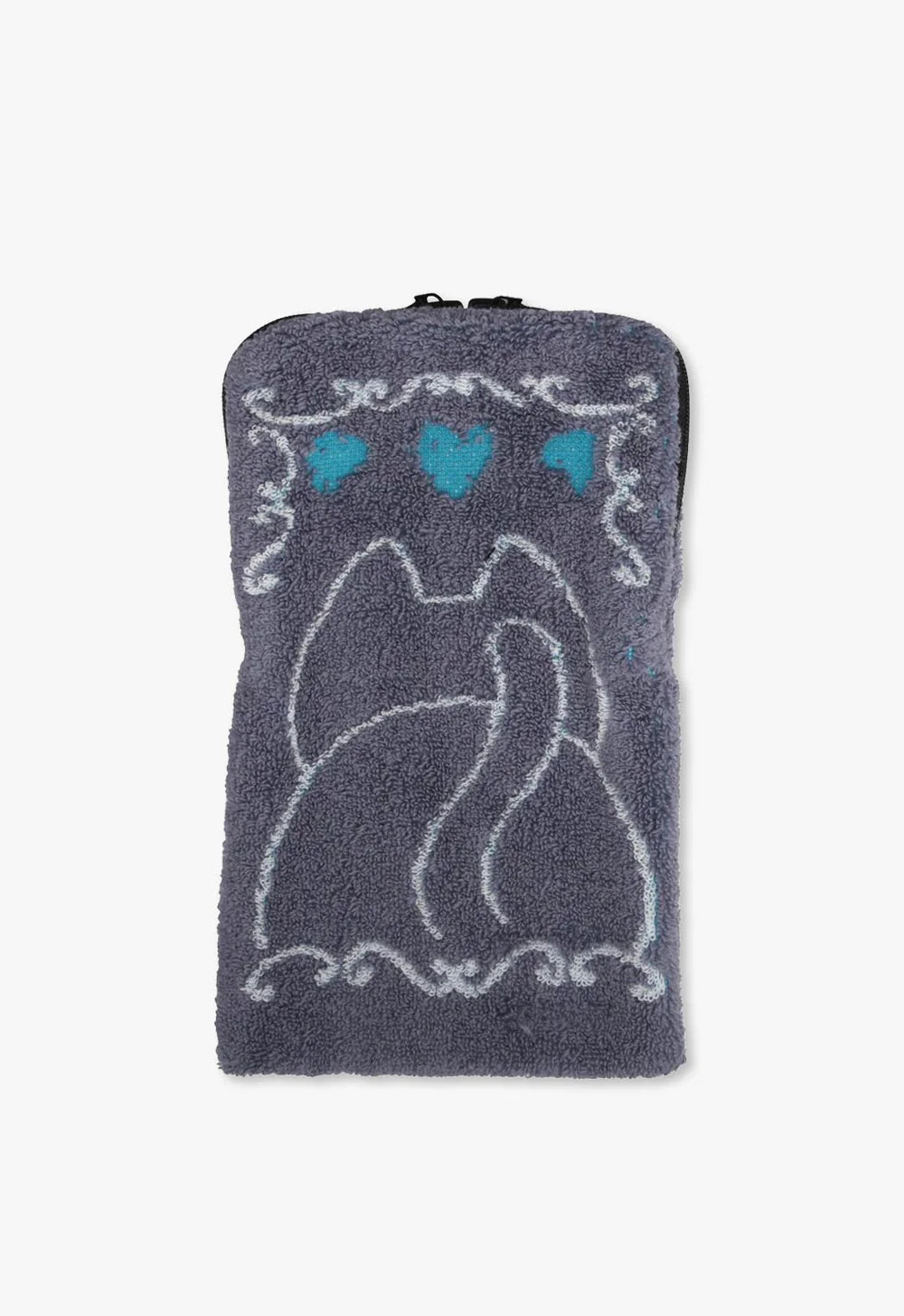 Cat Towel Zipper Pouch