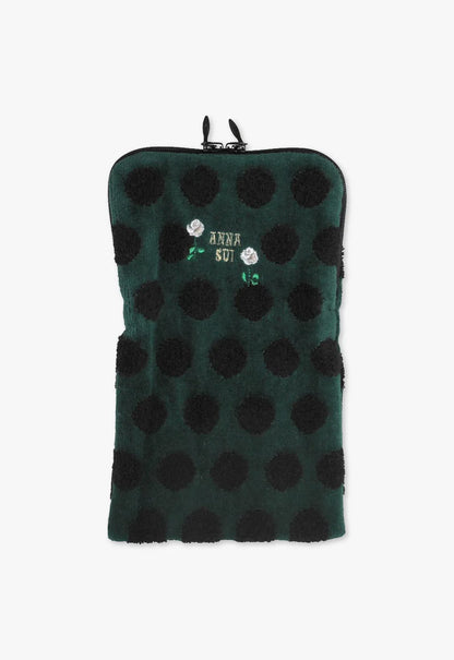 Polka Dot Towel Zipper Pouch