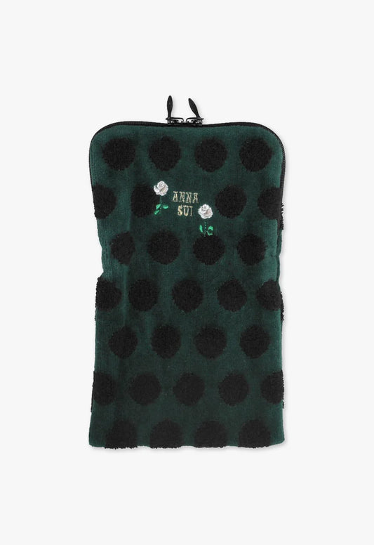 Polka Dot Towel Zipper Pouch