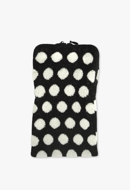 Polka Dot Towel Zipper Pouch