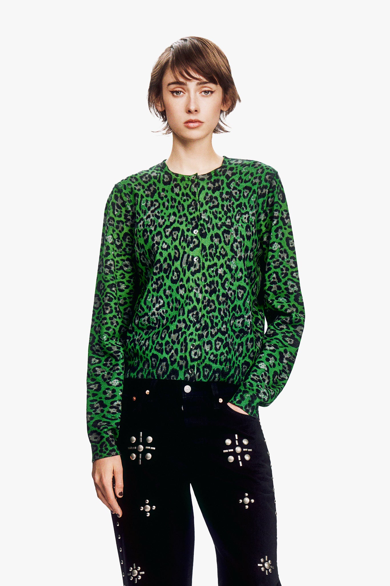 Jade Jaguar Cardigan