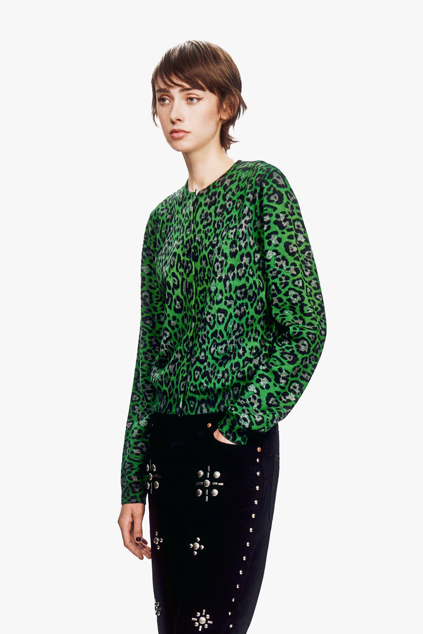 Jade Jaguar Cardigan