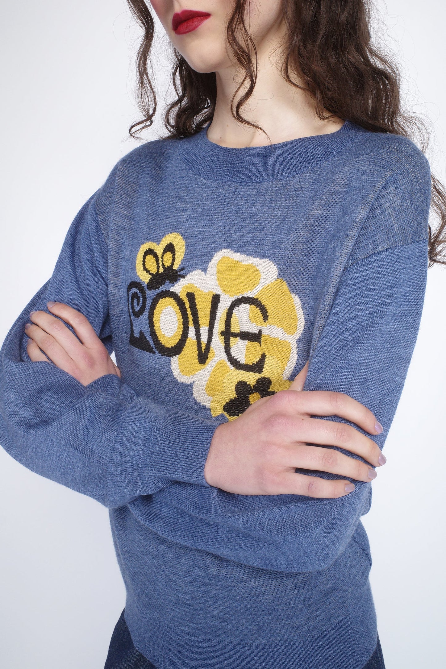 Knitwear Love Sweater Cornflower