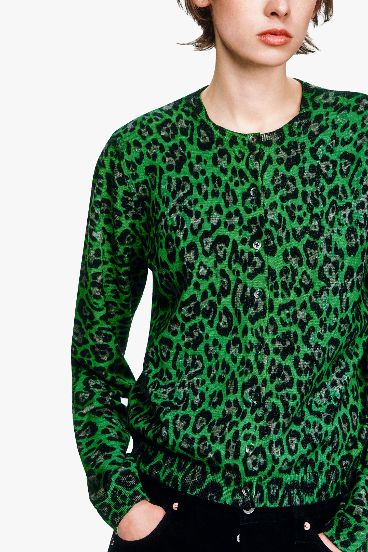 Jade Jaguar Cardigan