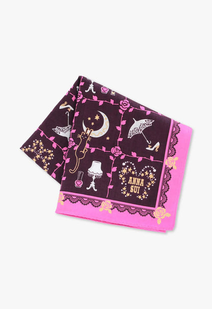 Rose Vine Decor Handkerchief