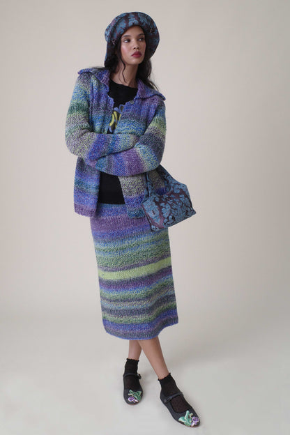 Spacedye Knit Skirt