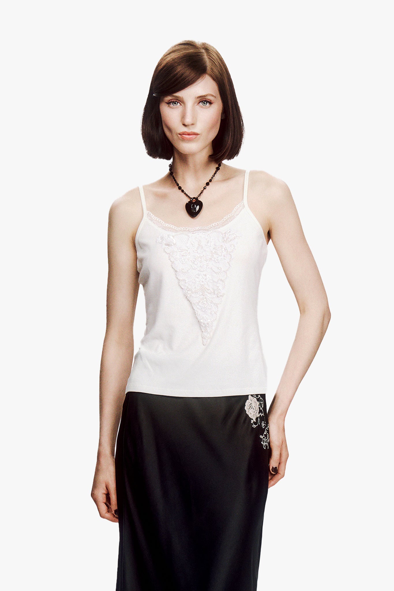 Deco Camisole - White