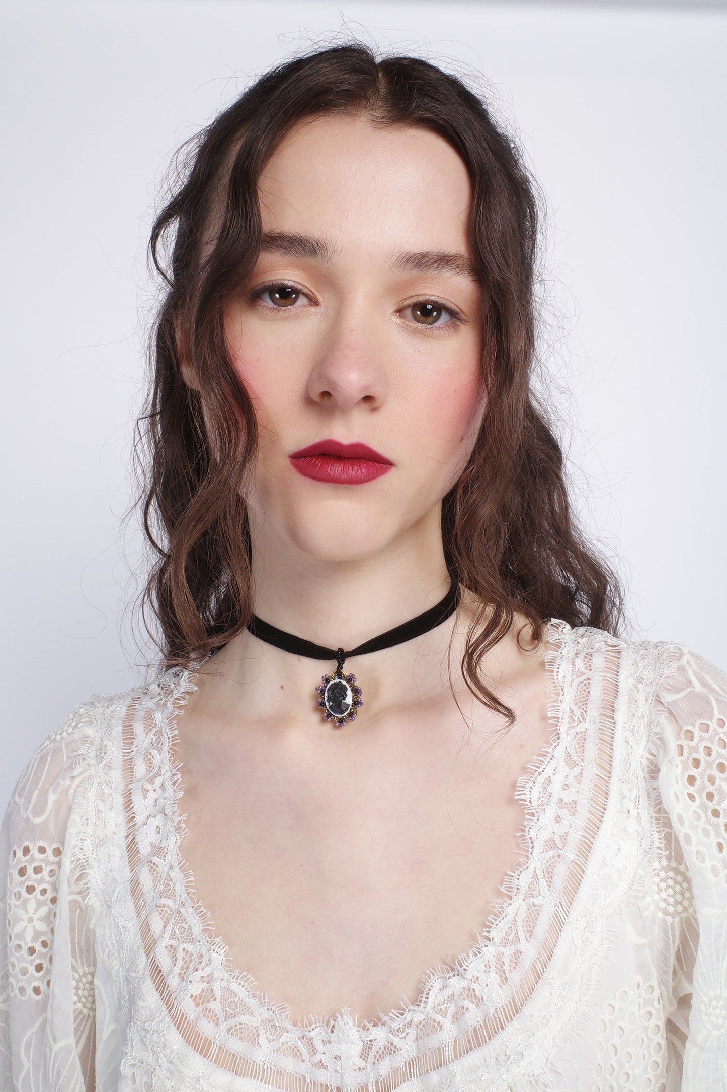 Anna Sui x Erickson Beamon Cameo Choker