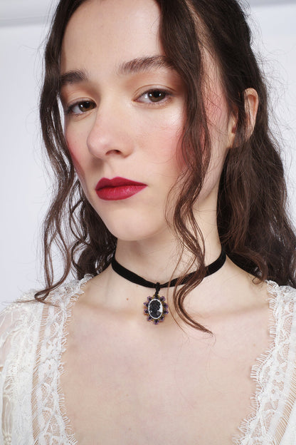 Anna Sui x Erickson Beamon Cameo Choker