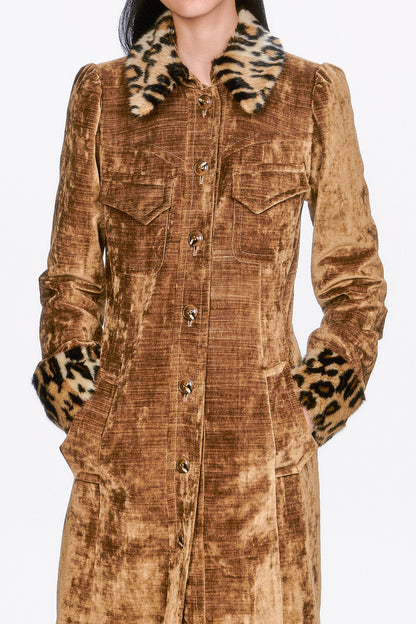Velour Coat