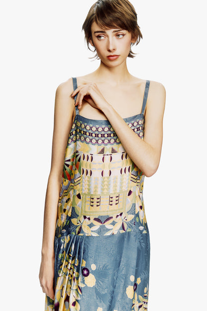 Pueblo Deco Border Dress