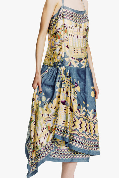 Pueblo Deco Border Dress