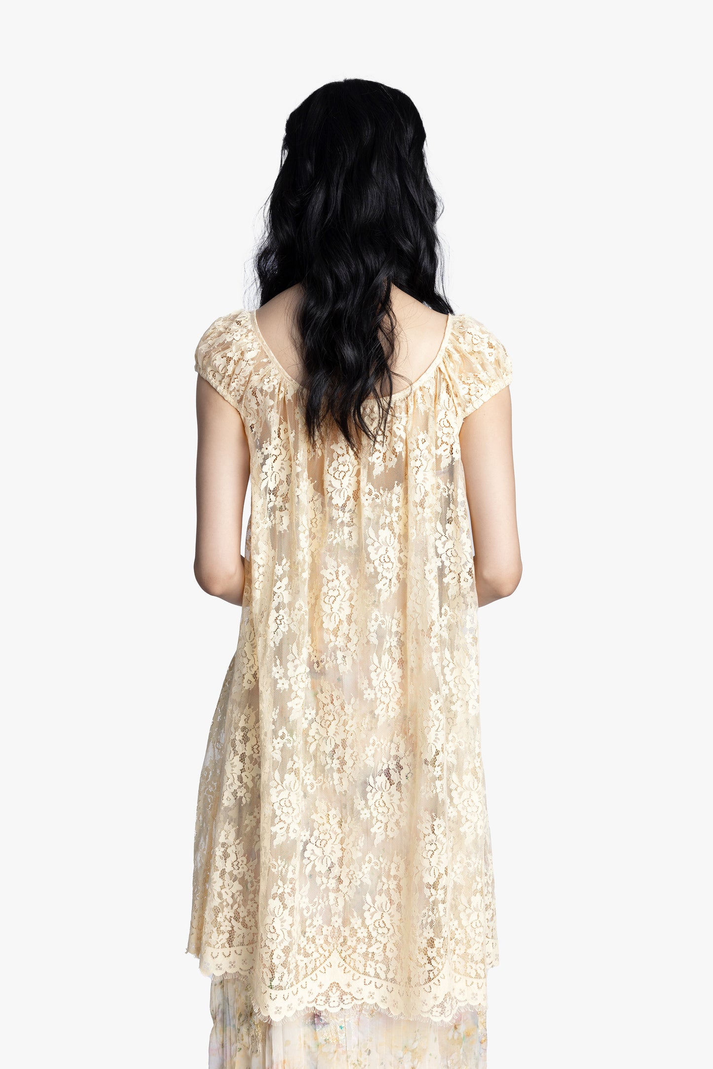 Victorian Lace Peignoir