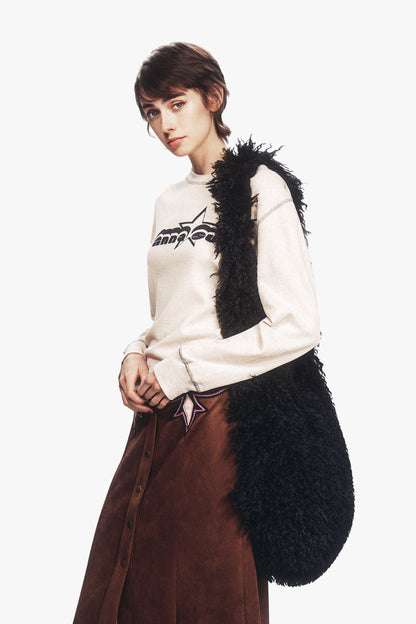 Anna Sui Thermal T-Shirt - Oatmeal