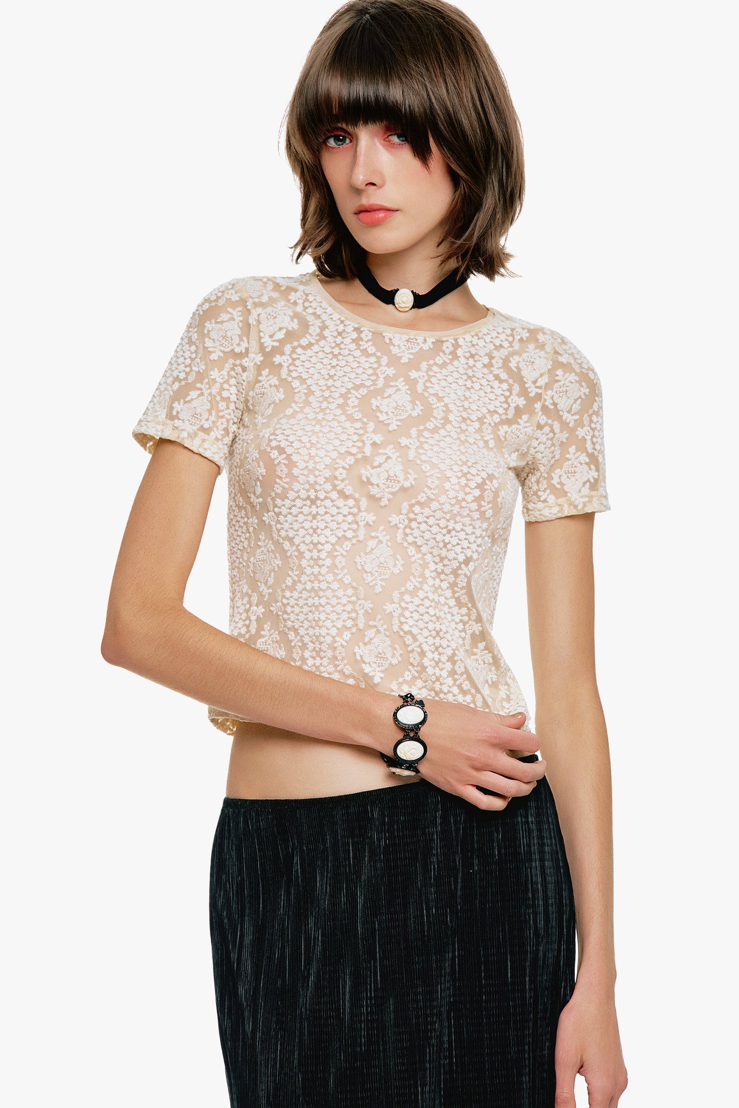 Victorian Lace T-Shirt