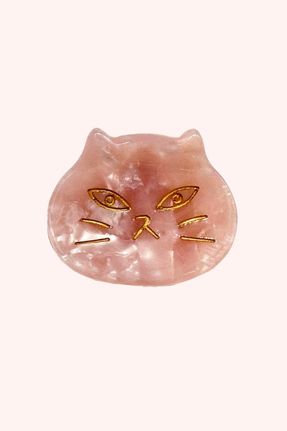 The Cat's Meow Jaw Clip Pair Pink