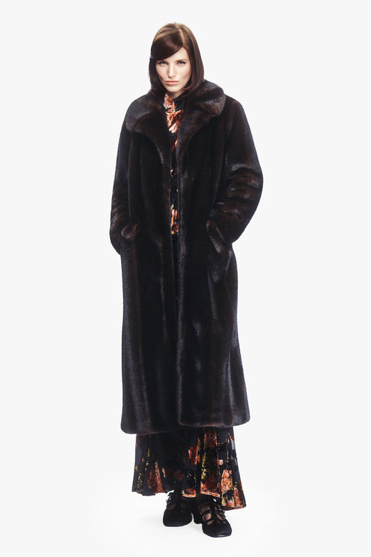 Mink Faux Fur Coat