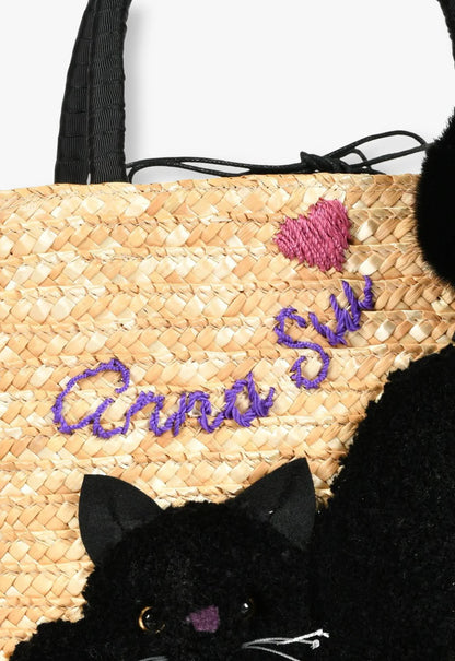 Kitty Basket Bag