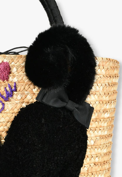 Kitty Basket Bag