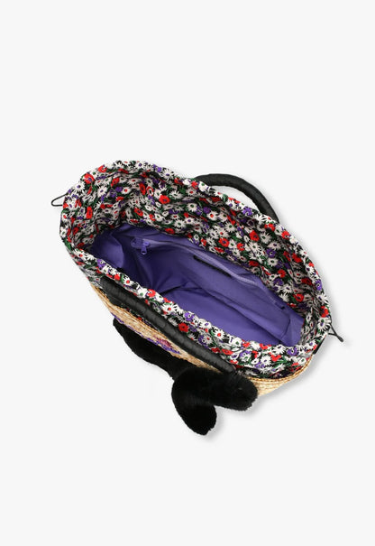 Kitty Basket Bag