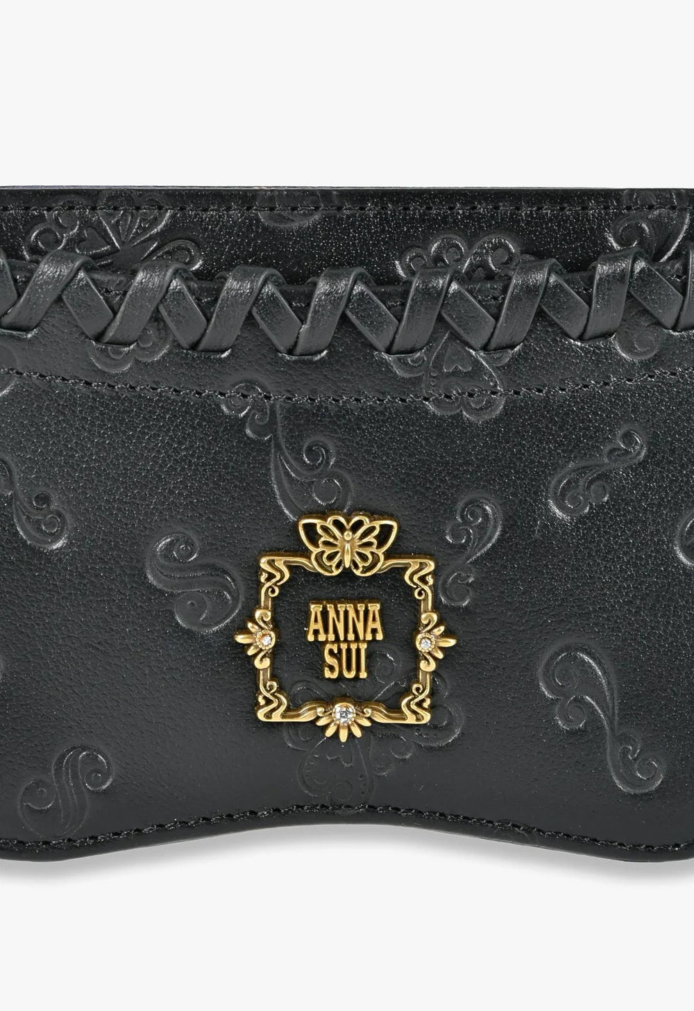 Noir Butterfly Card Holder