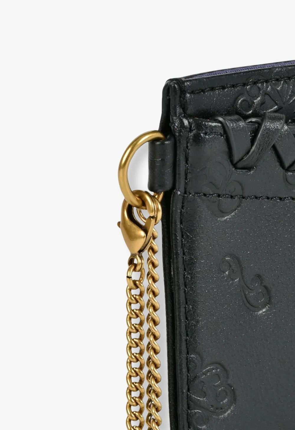 Noir Butterfly Card Holder